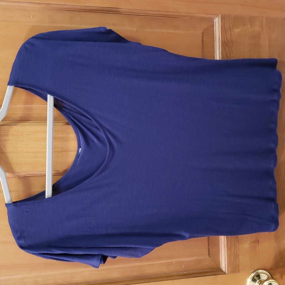 MOSSIMO CROSS BACK TSHIRT  Navy Size L